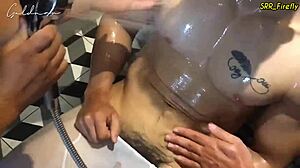 Hot Vietnamese gay model poses seductively