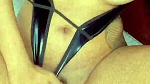 Delicia's first masturbation at 19