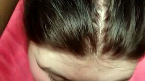 random thot passionately sucks huge black cock in deep interracial blowjob