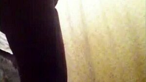 Watch her flaunt enormous tits and giant ass, teasing with every move