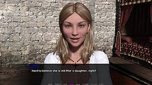 Redhead Fingering Her Small Tits In Knights Tale Roleplay Part 3