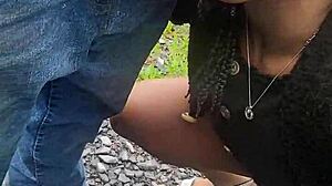 Are you watching me suck my master's piss on the highway while flashing passing cars?