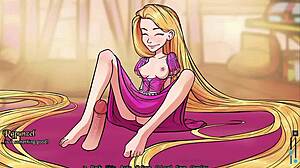 Once a Porn a Time: Ruta Angel's Rapunzel Memories with Small Tits in Anime Hentai Game