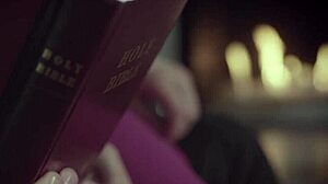 Tiny Teen's Pussy Drilled In Kinky Threeway