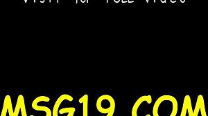 Lekkere meid likt enorme lul in hardcore olie actie