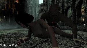 i messed up this skyrim sexlab scene in solitude