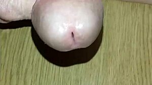 Jerking off my cock fourteen times intensely.