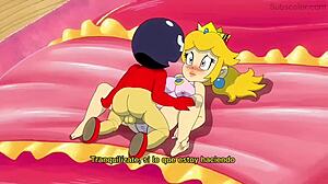 Peach and Daisy Get Wild in Lesbian Action! Sub Español!