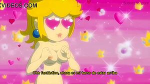 Peach and Daisy Get Wild in Lesbian Action! Sub Español!