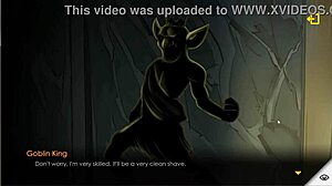 I’m stuck in this hentai game, escape dungeon, goblin king caught me for a wild pussy massage.