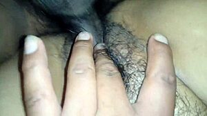 My Wife Arches, Offering Her Hairy Pussy