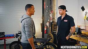 Hung Repairman Gives Client Special Anal Service - Jayden Marcos & AJ Sloan!