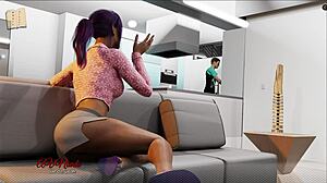 Massive Tits and Huge Ass Take Over in Wild Alternate Existence 73 Scene