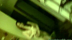 Hey, watch this amateur slut getting doggystyled at work in the office 😏