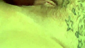 Amber boldly plays with her wet pussy using toys and dildo.