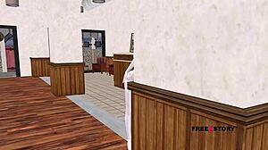 want to see cute teen posing sexy in 3d hentai?