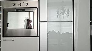 short training routine in tight leggings at gym today