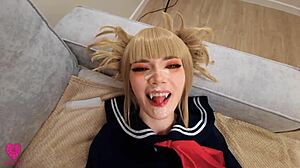 Himiko Toga Lapar dari Liga Penjahat Dikongkek dan Dipancut Muka