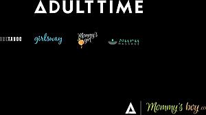 Wow! Milf Penny Barber fanget i at guide stedsøn med beskidt snak til FFM trekant!