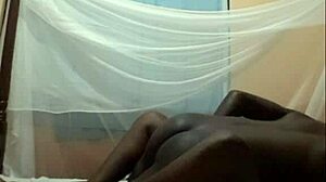 Ebony Pussy Gets Drilled Hard and She Loves It