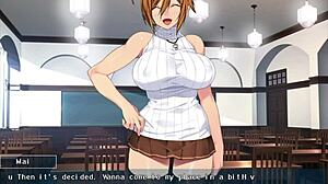 Kanobitch becomes slut in hentai episode thirteen