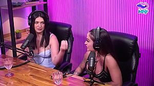 Monique Bertolini's intimate moment with Giselle Bordanrski in California TV