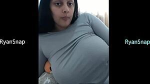 Big tits webcam show