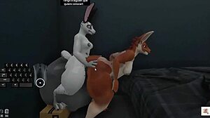 Exploring churn vector gameplay in 3d furry world.