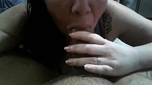 Intense sucking session