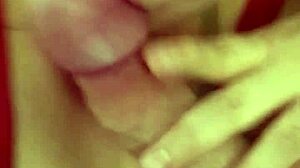 Intense blowjob on big cock