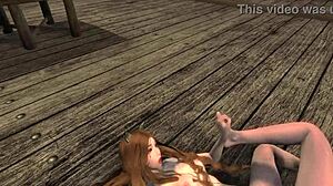 hey, these skyrim babes are in a cartoon adventure