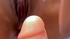 Beautiful Young Brunette Achieves Intense Pussy Orgasms During Passionate Session