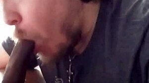 i savor a monster cock orally