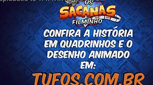 Brazilian European watches forbidden hentai anime with hot young girl while perverts film the explicit action