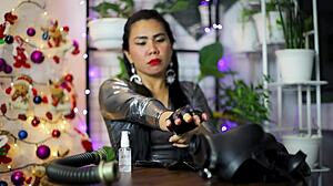 Detailed Black Latex Gloves Fetish ASMR Experience