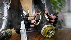 Detailed Black Latex Gloves Fetish ASMR Experience