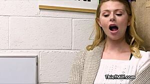 officer billy grabs milf's big juggs at work