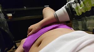 Femdom Slaps Penis And Cock For Cumshot, Treating It Like Trash!