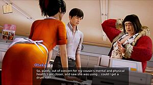 I explore Academy 225 in anime style