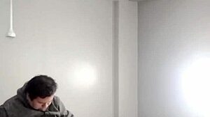 I enter the room and force her to fuck my big cock