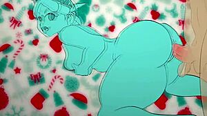 Cartoon Hentai Statue of Liberty in Rough 2D Anime with Sexy Blowjob Scenes.