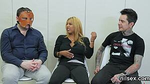 Foxy Chick Was Brought In Butthole Madhouse For Awkward Therapy With Deepthroat Anal