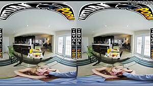 I experience Blake Blossom blooming in VR with her big tits and ass.