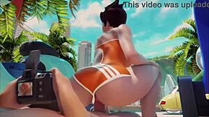 Yeero Overwatch Anal Blowjob Creampie