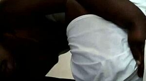 Chocolate backshots on fat ass!