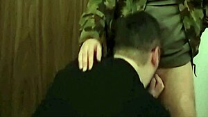 Straight Military Recruit Gets Seduced in Underwear!