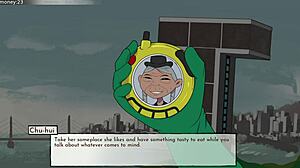 Teen Titans Hentai: Cumming on Blackfire's Ebony Body in Part 12