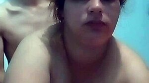 Latina Milf Tits Touched, Bent Over Webcam