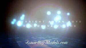 Asian boys enjoy a casual threesome.