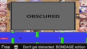 Don't get distracted in the bondage game edition! 🎮